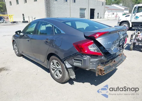 2018 Honda Civic Lx z USA, uszkodzony, nr VIN 19XFC2E53JE031494
